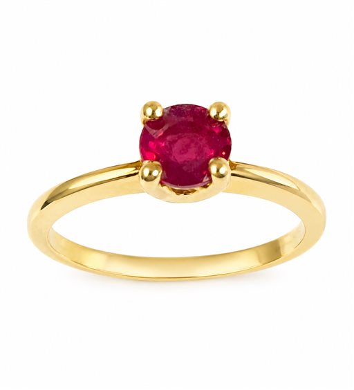 Anello GPG Donna in Oro Rubino 1.06 Ct GPGGOLDANFISSO18 - GPGGOLDANFISSO18